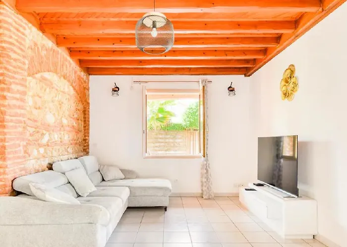 Βίλα Magnifique Maison Avec Piscine Privee A 300 M D'une Tres Jolie De Sable Le Barcarès